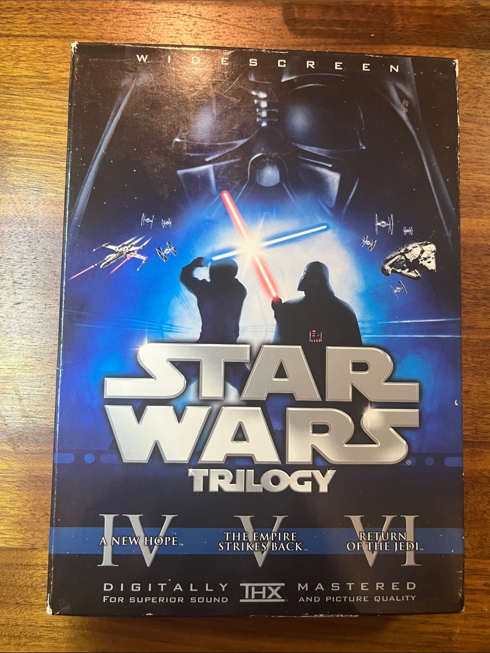 Star Wars Trilogy Box Set - Blue and Silver Artwork